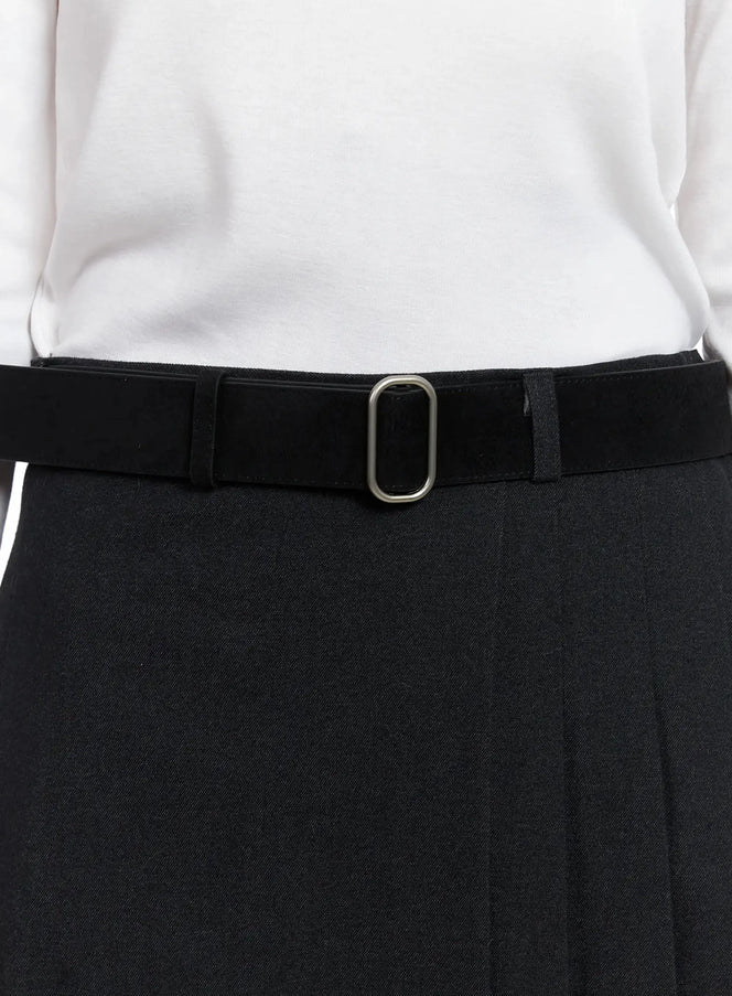 minimal-square-belt-in528 / Black