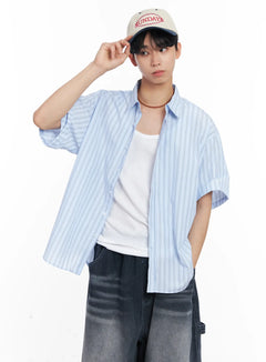 mens-striped-button-up-shirt-il504