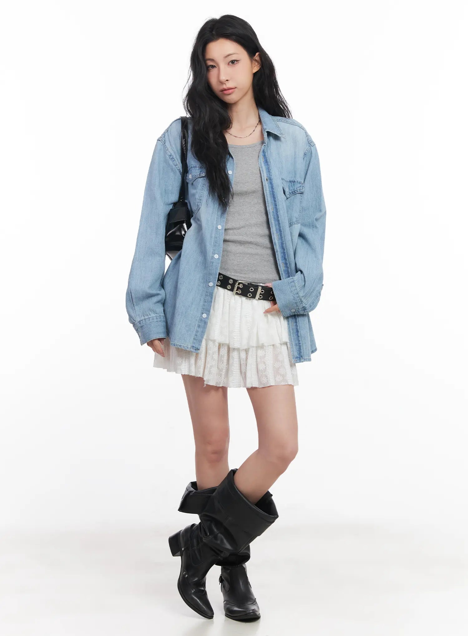 lace-ruffle-mini-skirt-cu510