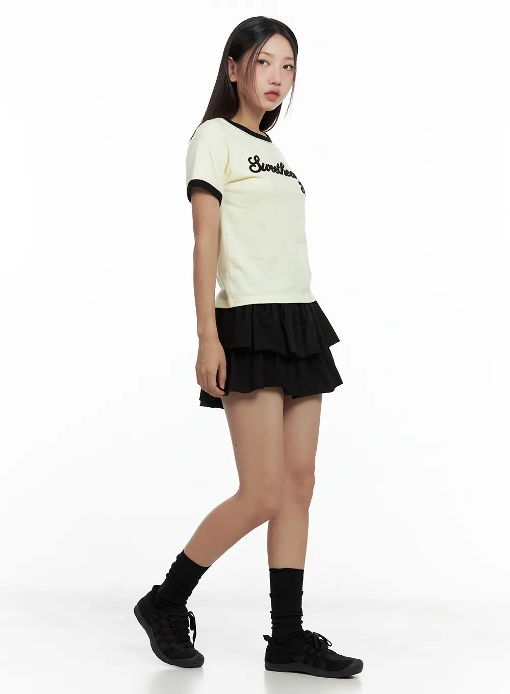 tiered-ruffle-mini-skirt-cl508