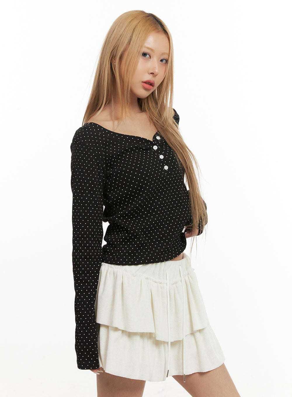 long-sleeve-polka-dot-top-cj508