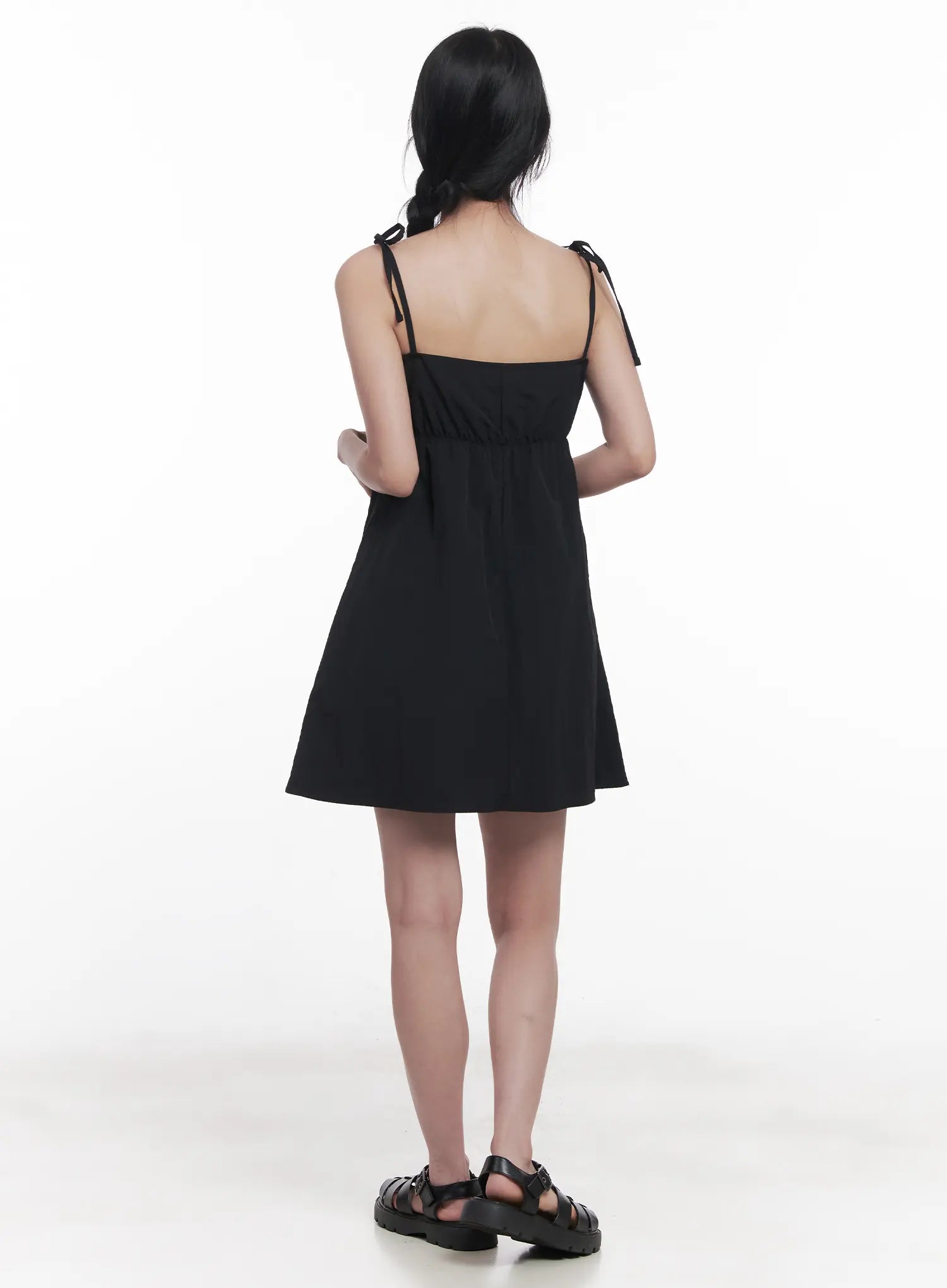 flared-ribbon-tie-mini-dress-cu525