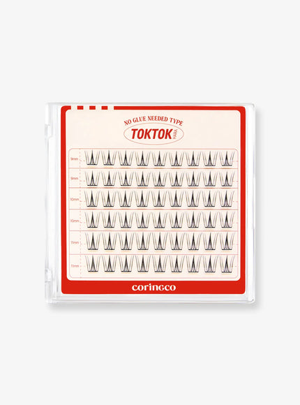 TOKTOKHARA No Glue Eyelash – Light (54pcs)