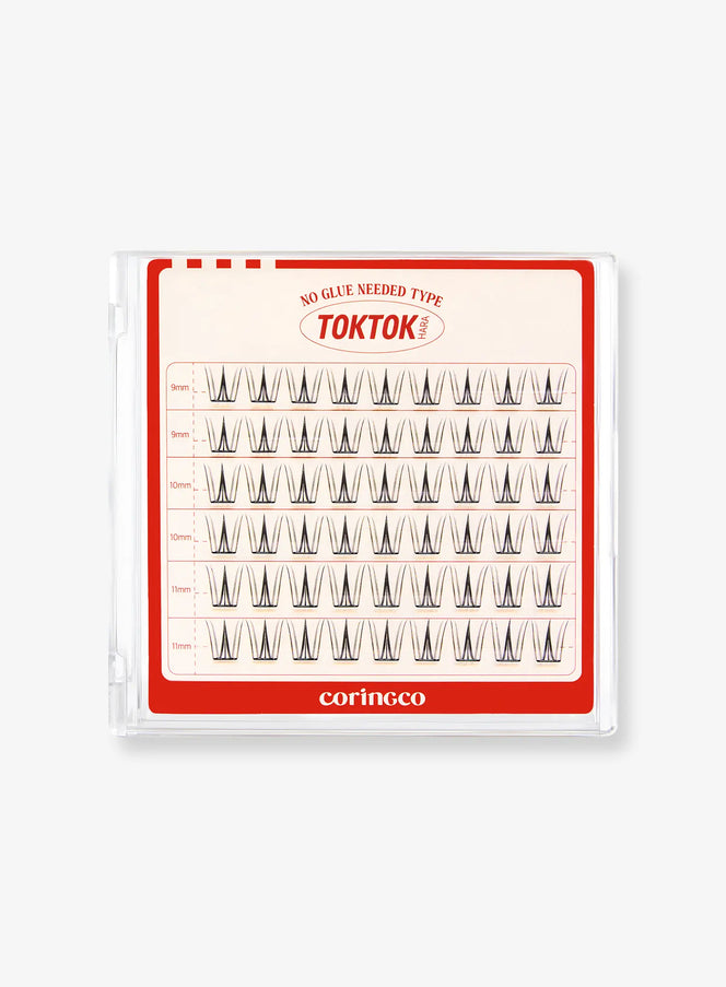 TOKTOKHARA No Glue Eyelash – Light (54pcs)