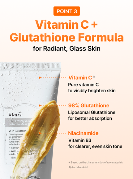 Freshly Juiced Vitamin Mask Cleanser (150ml)