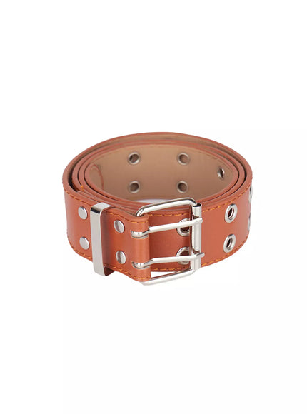 double-eyelet-belt-iu524 / Beige