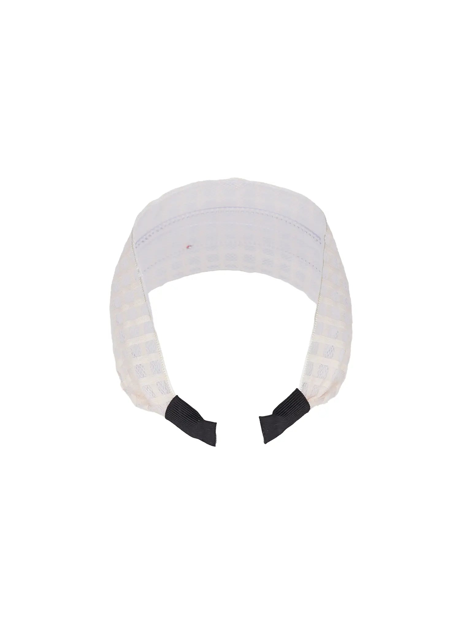 wide-patterned-headband-cu525 / White