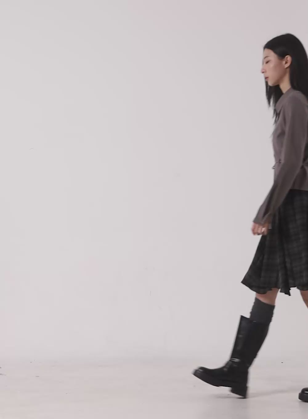 Cotton Strap Collar Shirt CN426